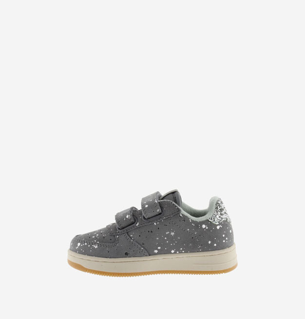 Ténis Infantil Cinza com Glitter