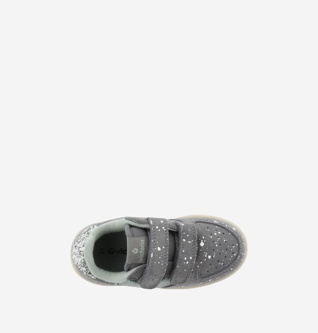 Ténis Infantil Cinza com Glitter