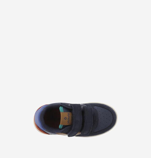 Ténis Casuais Azul com Velcro