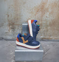 Ténis Casuais Azul com Velcro