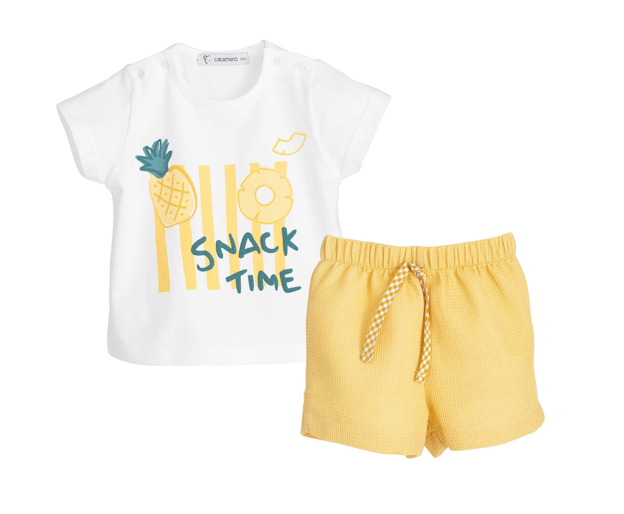 Conjunto t-shirt e calção GAYA