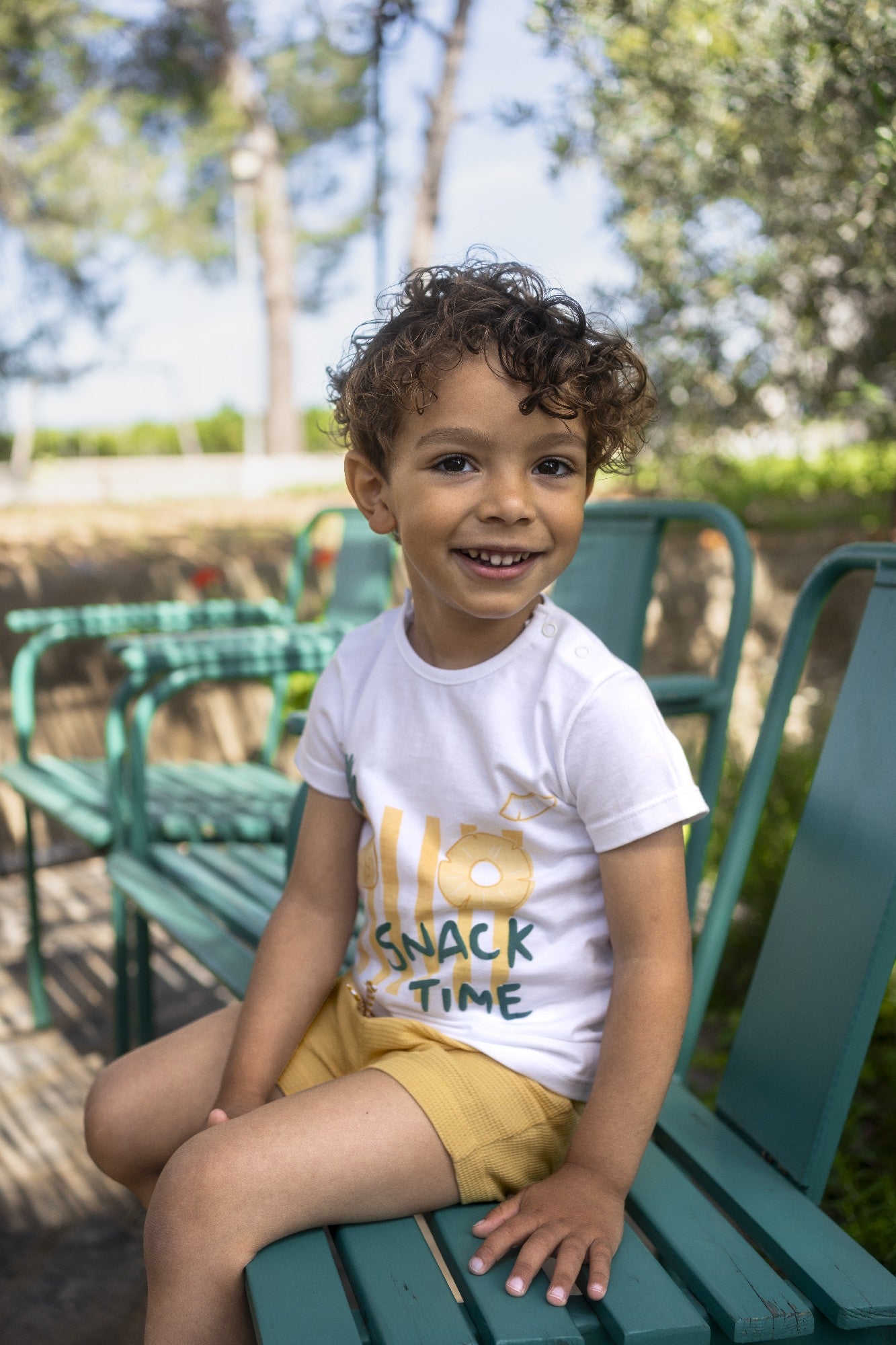 Conjunto t-shirt e calção GAYA