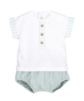 Conjunto t-shirt e fofo BUNDI