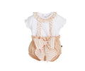 Conjunto t-shirt com folhos e fofo DELHI