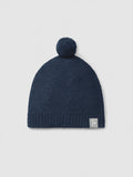 Gorro tricotado com pom-pom