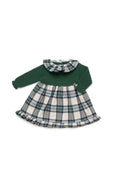 Vestido Corporal de Malha Xadrez