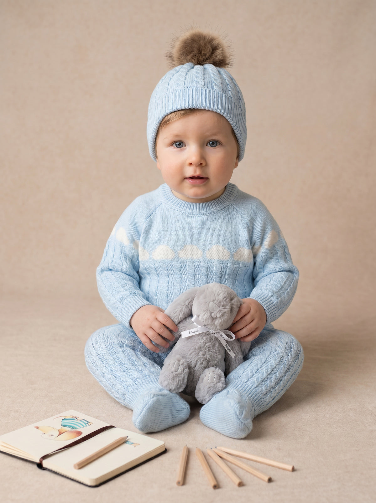 GORRO COM POMPOM AZ