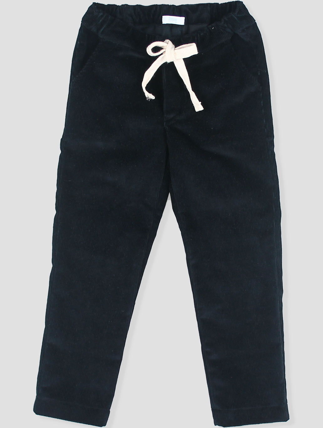 CALÇAS JOGGER DE VELUDO COTELÊ COM CORDÃO