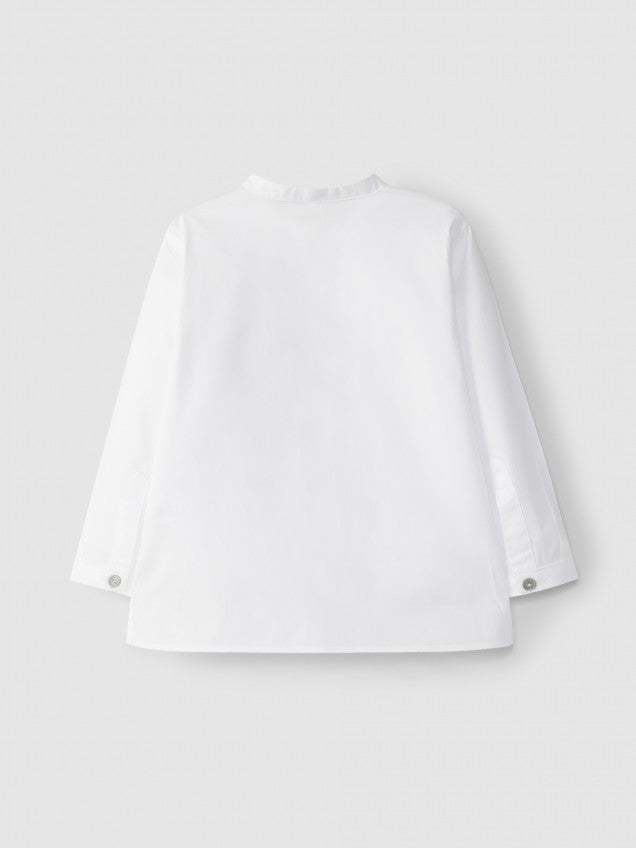 Camisa gola mao lisa