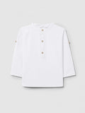 Camisa gola mao lisa