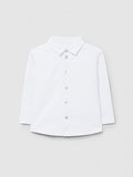 Camisa de linho lisa