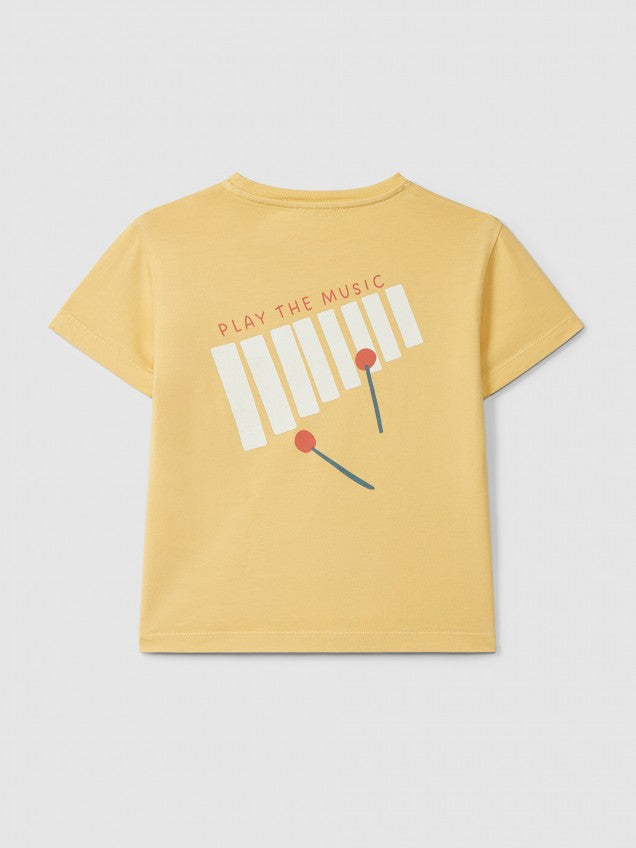 T-shirt 'Play the music'