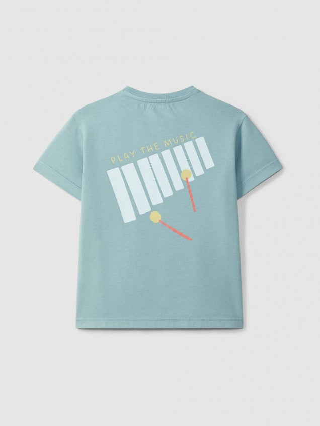 T-shirt 'Play the music'