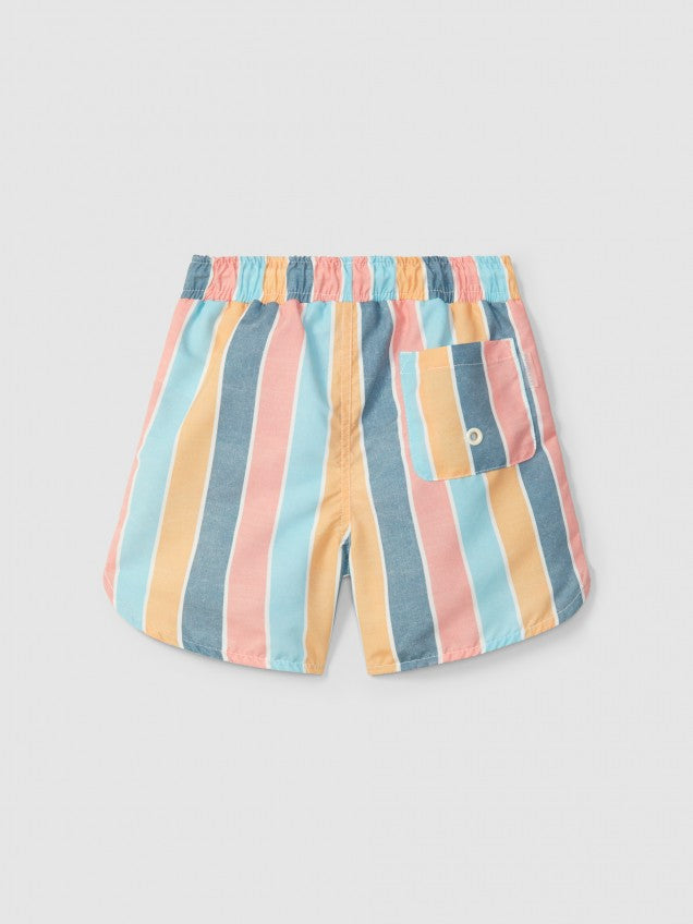 Calções de banho estampado